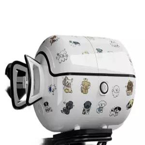 오토바이 탑박스 가방 배달통 트렁크 방수 스쿠터 알루미늄 등받이 대성 자석 블랙 파티션