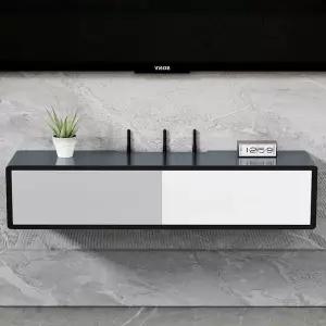 공유기 셋탑박스 정리함 선반 벽선반 모뎀 가리개 대형 티비선 수납 수납함 와이파이