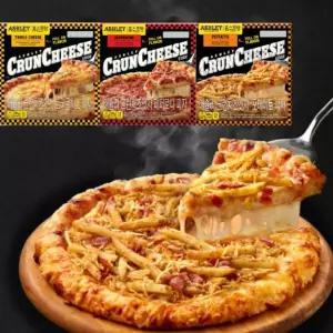 애슐리 크런치즈엣지 피자 3판 (페퍼로니 1+포테이토 1+트리플치즈 1)