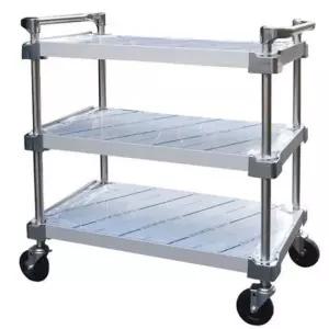 서빙 카트 핸드카 음식 운반 카트 식당 드레싱카 3단 식당카트 핸드카트 운반카트