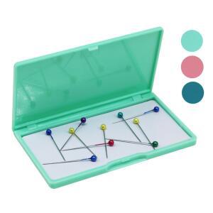 마그네틱 바늘 보관 케이스 직사각형 재봉 거치대 핀쿠션 정리함 도구 액세서리 1PC
