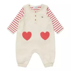 [블루독베이비](CR)하트 SET 우주복 46170-675-05