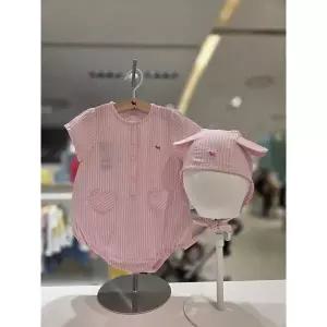 [블루독베이비]46-370-040-06 PK)하트포켓세트바디수트