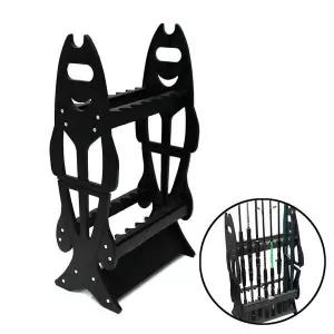 [하프클럽/]낚시대 조립식 스탠드 진열 받침 거치대 낚싯대받침틀