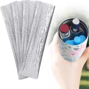 유셰어 인슐린 바이알 보호 가방 - 펜 및 펩타이드 호환되는 알루미늄 호일 단열 슬리브 을 위한 의약품