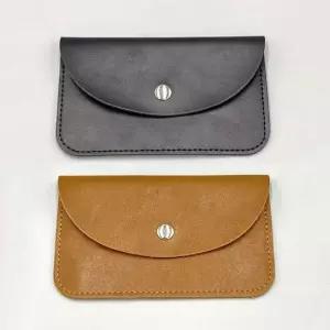 스티치가죽 동전 지갑 태국 일본 지폐 베트남 엔화 여행 유럽 케이스 코인 파우치 작은