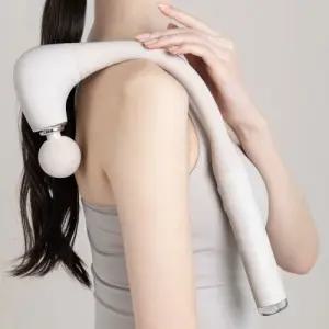 약손명가 숄더 릴렉스 마사저 1Box 크림색) 목 어깨 등 골반 전신 셀프 효도손 안마기