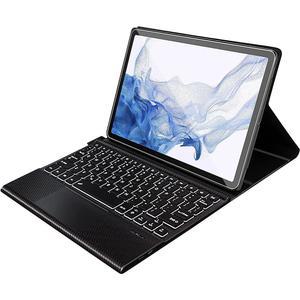 사하라 - 삼성 갤럭시 탭 S10+ S9 FE+ S8+ S7 FE 블랙용 트랙패드가 있는 내비게이션 시리즈 케이스(TB00222)