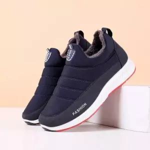 20대운동화 남자 편한 운동화 패딩 방한화 털슬립온 러닝화