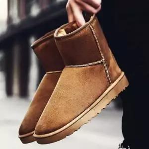 부츠 따뜻한 데일리 겨울 스웨이드 방한화 털 남성 남성