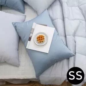 여름 간절기 이불 패드 슈퍼싱글 SS 그레이 화이트