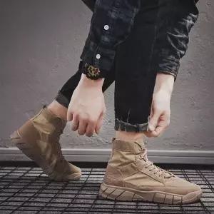 [하프클럽/]남성 2컬러 클래식무드 마틴부츠 여행 아웃도어 부츠