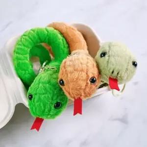 [하프클럽/]키링월드 십이지신 열쇠 고리 키홀더 인형 키링 뱀