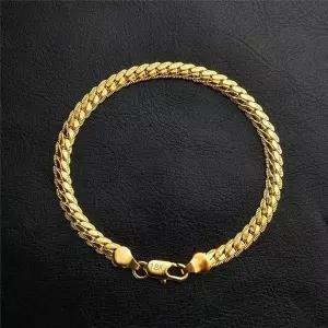 [하프클럽/]실버 체인 팔찌OC 골드 18k 도금팔찌 패션팔찌 체인팔