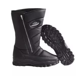 [하프클럽/]일상의 편안함 국산 라이더 부츠 남성 패딩부츠 검정