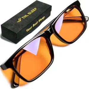 1.0 1.5 2.0 2.5 숙면을 위한 오렌지 블루 라이트 차단 독서 안경 - 여성 및 남성용 편두통