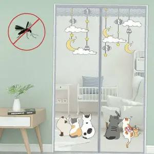 원터치모기장 자석 텐트 현관 방충망 방충문 아기 접이식 캠핑 야외 침대 신생아 폴딩 휴대용 침대용 유아r