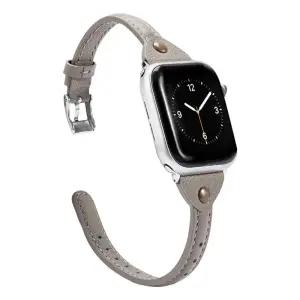 슬림형 스마트워치 가죽 스트랩 / 레더 밴드 6 5 4 SE