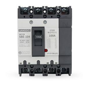 상도 산업용 배선차단기 14ka 4P SBE-104 50A 100A