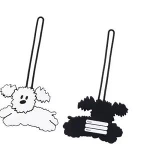 캐릭터 네임택 강아지 러기지택 명찰키링 캐디백