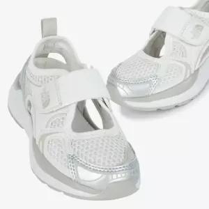 [매장판] 노스페이스 키즈 샌들 스니커즈 데일리 여름철 벨크로 샌달 신발 베이지 NS82