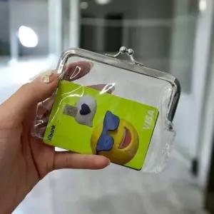 투명 파우치 동전지갑 투명동전지갑 동전파우치 똑딱이파우치 투명카드지갑
