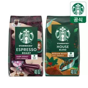 [무배+5만원이상 랜덤굿즈] 스타벅스 대용량 원두커피 1.13kg 홀빈
