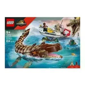 76974 - 브릭 조립식 모사사우루스 보트 미션 / 레고 정품 쥬라기 월드