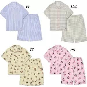 [폴햄키즈]26년 여름레이온 4부파자마세트pkg2ui2210_DG