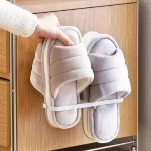[하프클럽/]현관 실내 슬리퍼 걸이 욕실 벽부착 신발정리 커플용