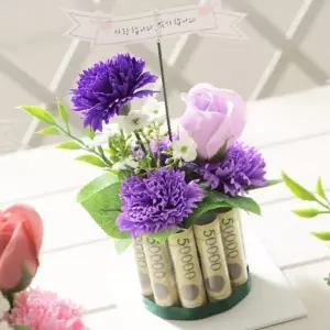 미니케익 용돈박스10 바이올렛 어버이날 용돈케이크 용돈박스