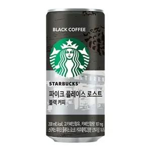 스타벅스 파이크플레이스 블랙 200mlx36캔x2박스/커피/컵커피/음료수/주스/캔음료/탕비실/회사/사무실/가정