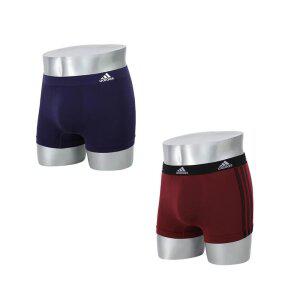 [아디다스] 퍼포먼스 심플 로고 남성 드로즈 2종 SET(와인+네이비)