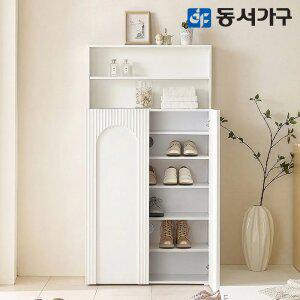 동서가구 순백 E0 신발장 800 템바보드 상부장 모듈