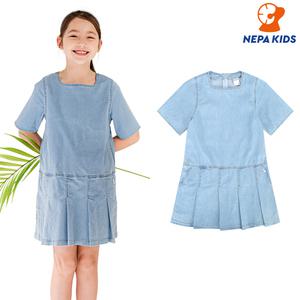NEPA KIDS 네파키즈 여아 아쿠아 데님 원피스 KJ42803