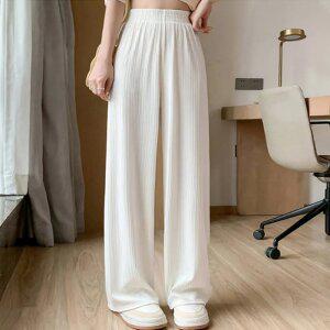 플리츠 밴딩 와이드팬츠 키작녀 세미와이드 여성 냉장고바지