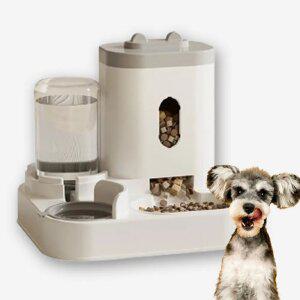 강아지 자동 급식 급수기 대용량 외출용 편한 배식기 사료걸림방지 분리세척