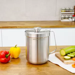 인블룸 완벽밀폐 올스텐304 음식물 쓰레기통 3L