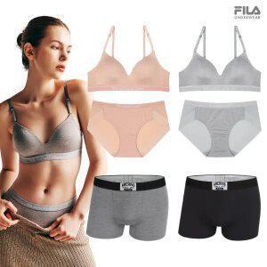 [휠라 언더웨어] 가벼워진 옷차림, 남녀 속옷 교체전 최대 73%