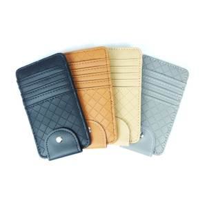 자동차 차량용 썬바이저 포켓 사이드 카드수납 수납함 홀더 지갑 1P