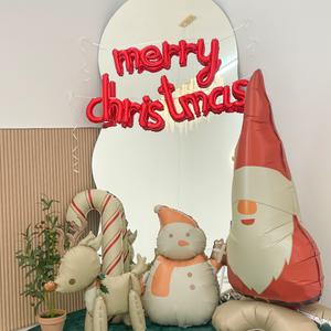 꾸미벌룬 크리스마스 홈파티풍선장식 DIY