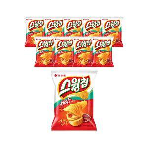 오리온 스윙칩 볶음고추장 60g, 10개