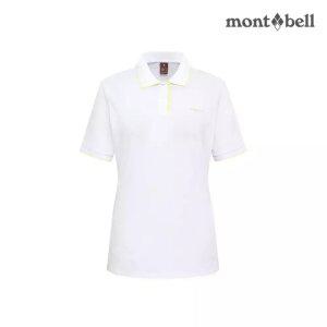 몽벨 여성 베이직 카라 반팔 티셔츠