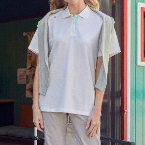 몽벨 여성 심볼로고 반팔 카라 티셔츠