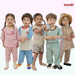 [코디아이] 봄 여름 베스트 실내복 특.가 유아 아동 등원룩/7부/수면조끼/키즈/내의/반