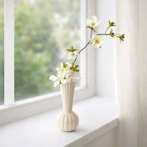 인테리어 화병 꽃꽂이 생화 조화 오브제 실린더 마일드세라믹화병