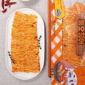 [더주] 결대로 찢어먹는 한마리 매콤핫징어 100g