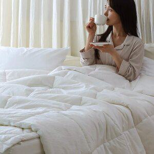 플로라 워싱 메리노울 순면 60수 호주산 100% 사계절 양모이불 3컬러