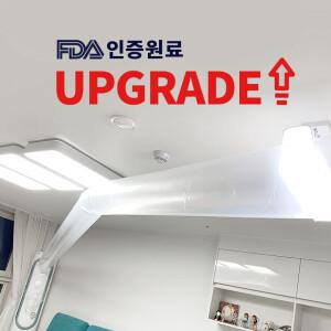 에어컨비닐터널 에어컨 바람통로 냉기 열기 터널 긴비닐