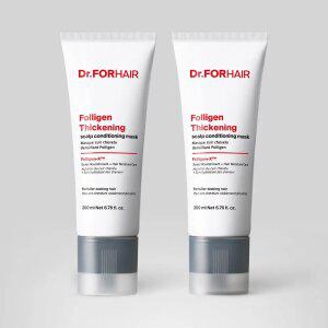 닥터포헤어 두피영양 탈모완화 트리트먼트 폴리젠 씨크닝 스칼프 컨디셔닝 마스크 200